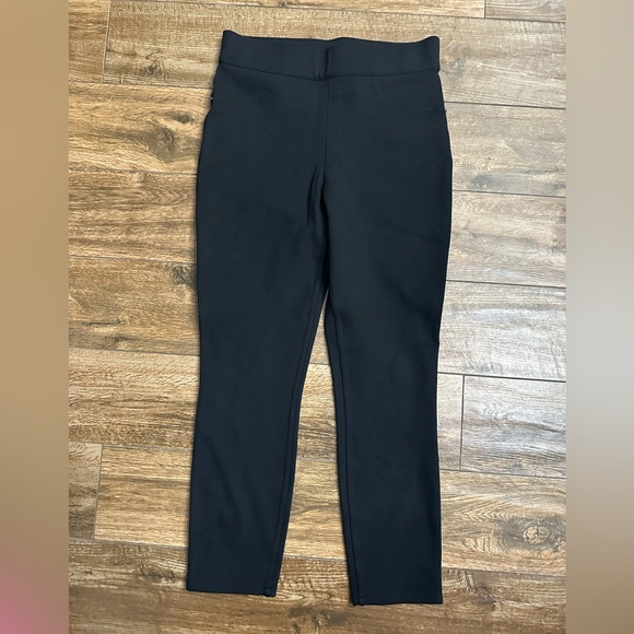 SPANX black Ankle pants  20202R The Perfect Black Ponte Ankle Pant Medium - Picture 4 of 10
